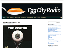 Tablet Screenshot of eggcityradio.com